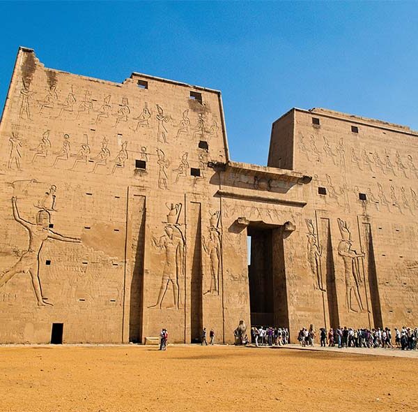 From Luxor Edfu  and Kom Ombo Temple by private air conditioned car
