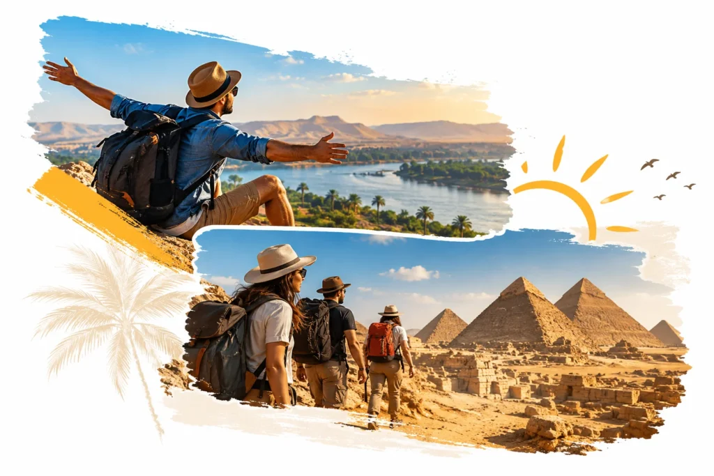 Egyptian Adventure Collage