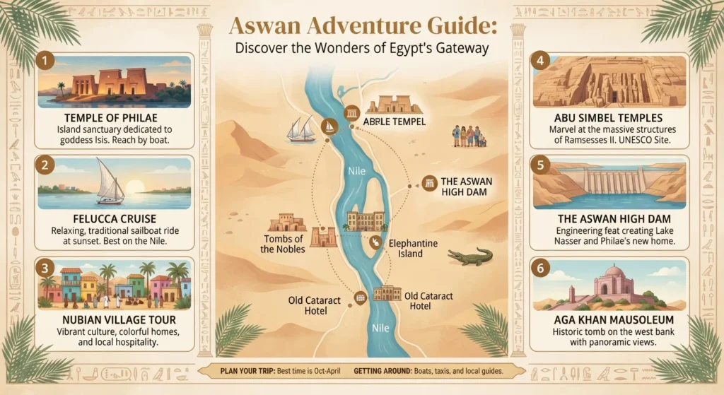 Best Things to Do in Aswan: Philae, Abu Simbel and More