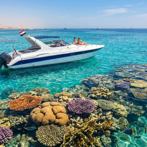 Private Speedboat and Snorkeling Trip from Hurghada